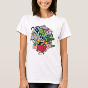 Teen Titans Go! Team Group Graphic T-Shirt