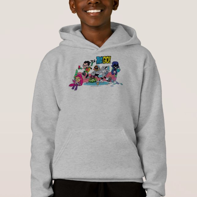 Teen Titans Go! | Tentacled Monster Approach Hoodie (Vorderseite)