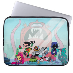 Teen Titans Go! Tentacled Monster Approach Laptopschutzhülle