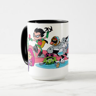 Teen Titans Go!   Tentacled Monster Approach Tasse