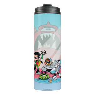 Teen Titans Go!   Tentacled Monster Approach Thermosbecher