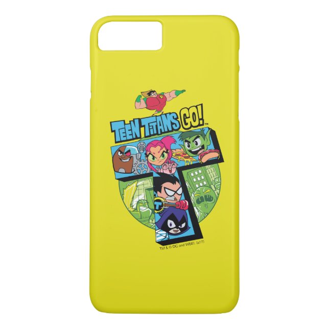 Teen Titans Go! | Titans Tower Collage Case-Mate iPhone Hülle (Rückseite)