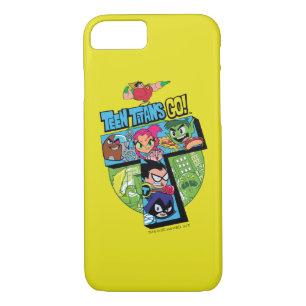 Teen Titans Go!   Titans Tower Collage Case-Mate iPhone Hülle