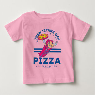 Teen Titans Go! "Truth Justice Pizza" Baby T-shirt