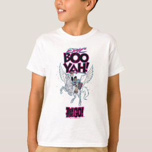 Teen Titans Go!   Warrior Cyborg Riding Pegasus T-Shirt