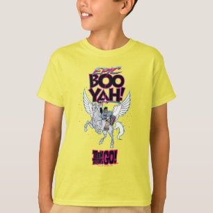 Teen Titans Go!   Warrior Cyborg Riding Pegasus T-Shirt