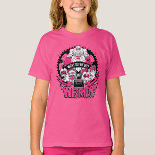 Teen Titans Go!   "Wir fahren" Retro Moto Graphic T-Shirt