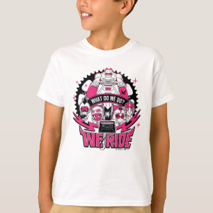Teen Titans Go!   "Wir fahren" Retro Moto Graphic T-Shirt