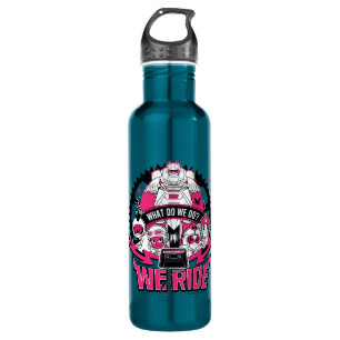 Teen Titans Go!   "Wir fahren" Retro Moto Graphic Trinkflasche