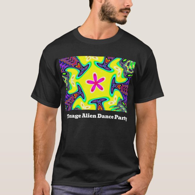 Teenage Alien Dance Party T-Shirt (Vorderseite)