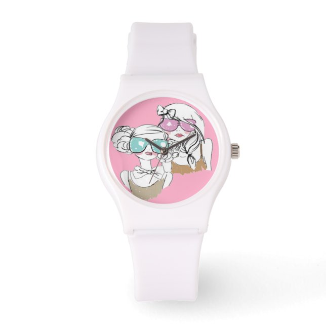 Teenage Fashion - Sehen Armbanduhr (Vorderseite)