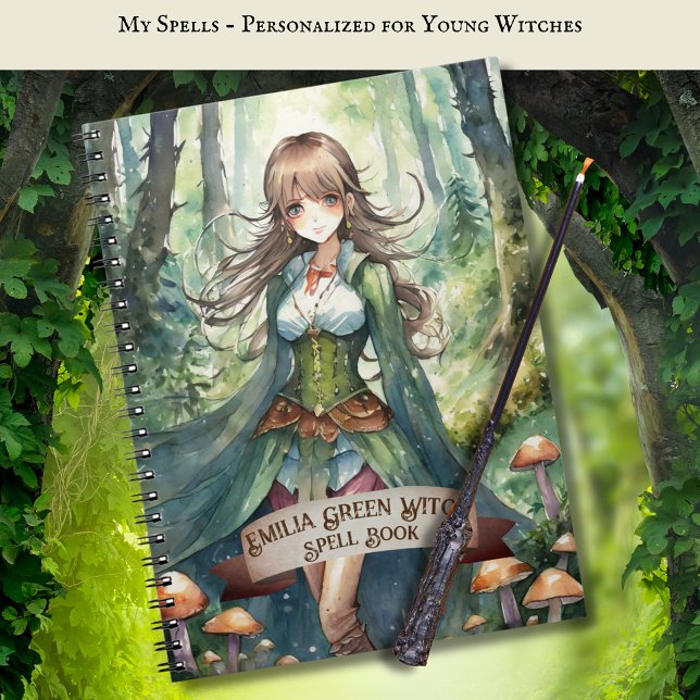 Teenage GREEN Hexen Zauber Buch Grimoire (Von Creator hochgeladen)