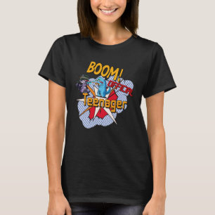 Teenager 12 Jahre alter Lasertag-Gamer Lasertag Bi T-Shirt