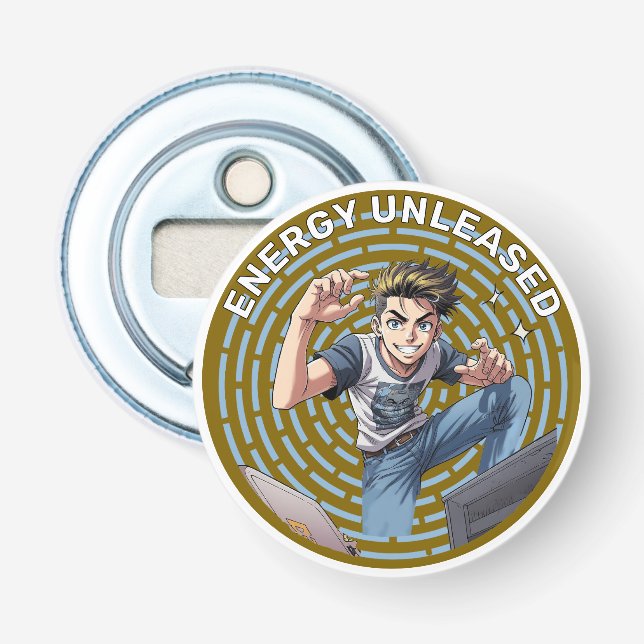 teenager boy flaschenöffner (Vorderseite)