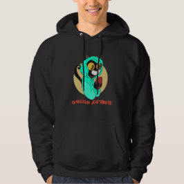Teenager Design wird verrückte schwarze Männer Hoodie