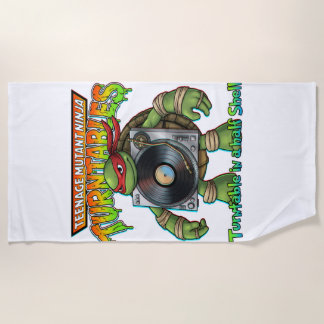 Teenager-Mutant-Ninja-Plattenspieler Strandtuch