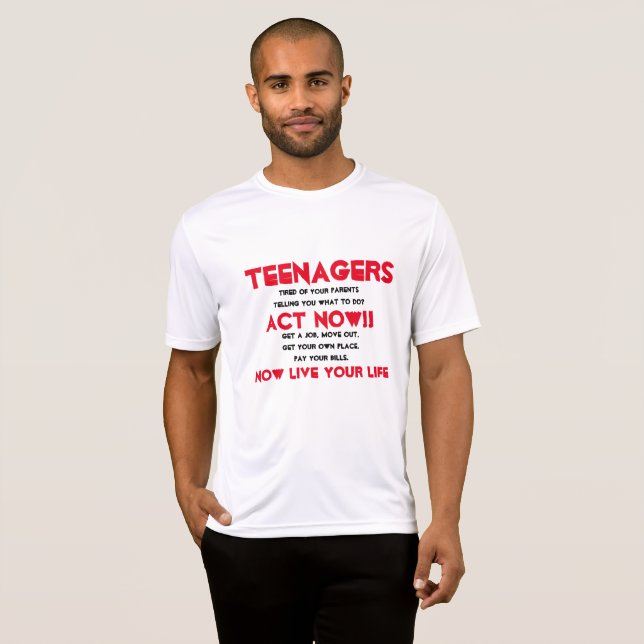 Teenager T-Shirt (Vorne ganz)