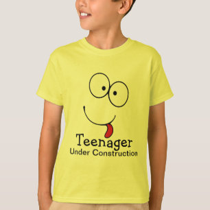 Teenager unter Bauherrschaft T-Shirt