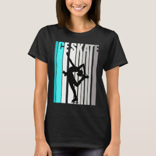 Teenager Vintage-Eislaufen Geburtstags Spaß Retro T-Shirt