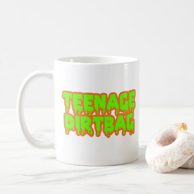 Teenagertasche Kaffeetasse (Mit Donut)