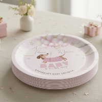 Teenie Weenie Dachshund-Balloons Rosa Baby-Party