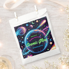 Teens kosmische gllow Space Thema Geburtstagsparty Geschenktütchen