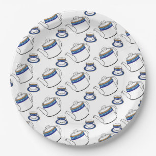 Teepapierplatten Pappteller
