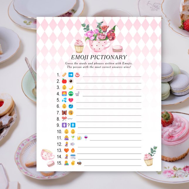 Teeparty-Baby-Shower-Emoji-Pictionary-Spiel (Von Creator hochgeladen)
