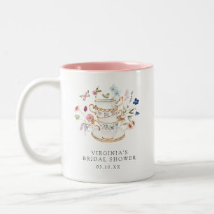 Teeparty-Brautjunggesellinnenabschied-Kaffeetasse Zweifarbige Tasse