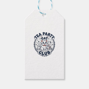 Teeparty-Katzenliebhaber-Shirt Kunst - Teeparty-Ka Geschenkanhänger