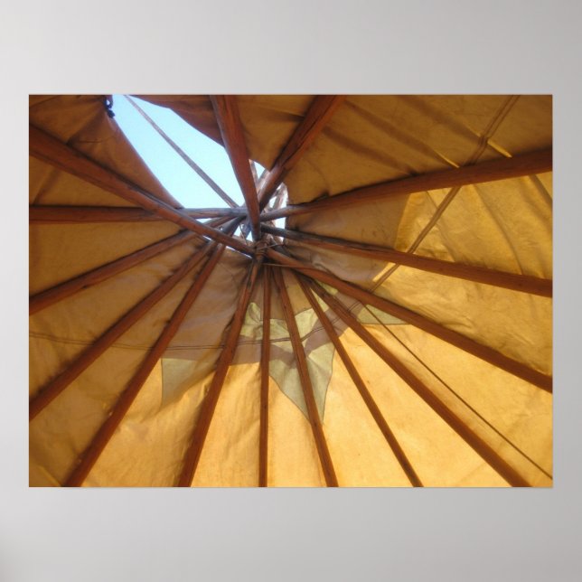 Teepee Poster (Vorne)