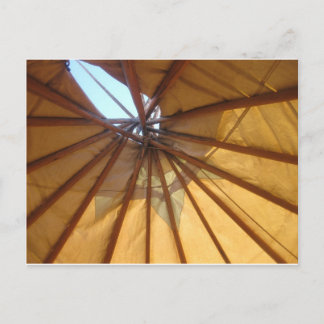 Teepee Postkarte