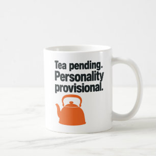 Teependente Persönlichkeit Vorläufiger Teetrinker Kaffeetasse