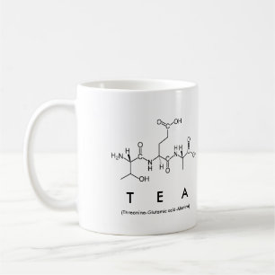 Teepeptid-Namen-Tasse Tasse