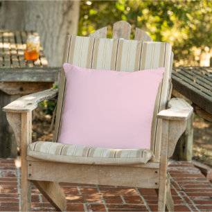 Teerosa Pink Solidfarbe Kissen