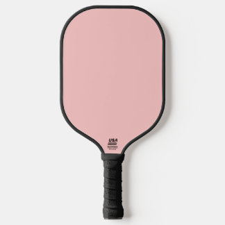 Teerosa-Rosa Volltonfarbe Pickleball Schläger