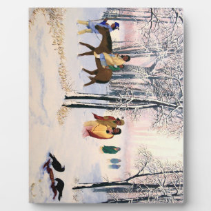 Teerpfad Fine Art 8x10 mit Easel Fotoplatte