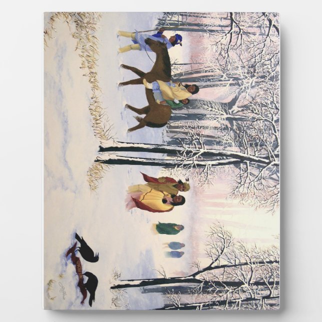 Teerpfad Fine Art 8x10 mit Easel Fotoplatte (Vorderseite)