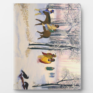 Teerpfad Fine Art 8x10 mit Easel Fotoplatte