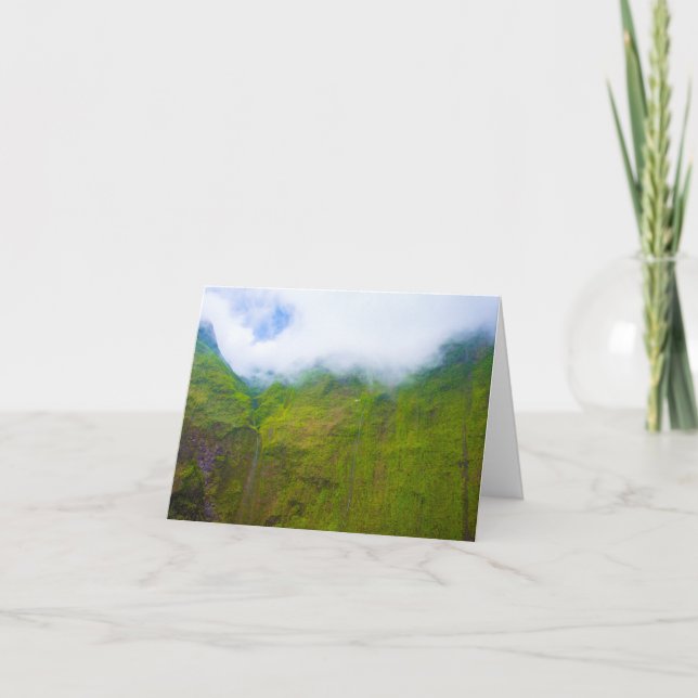 Teerwall, Monte Waialeale, Kauai, Hawaii (Vorderseite)