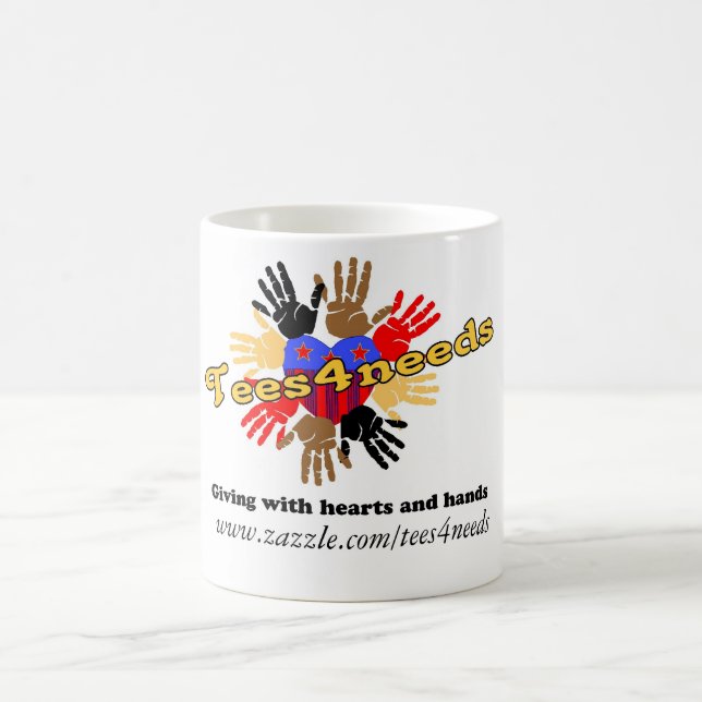 Tees4needs Logo Tasse (Mittel)