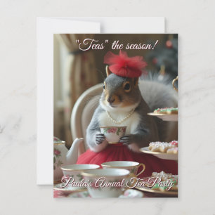 "Tees" - Einladung zur Saison Postkarte