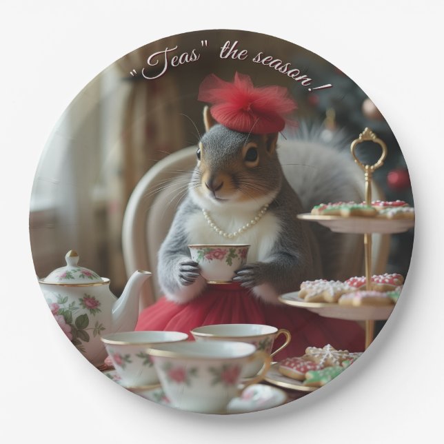 "Tees" in der Saison Pappteller (Vorderseite)