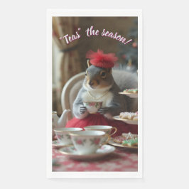 "Tees" in der Saison Serviette