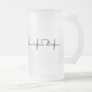 Teeschale der Lebensader Mattglas Bierglas