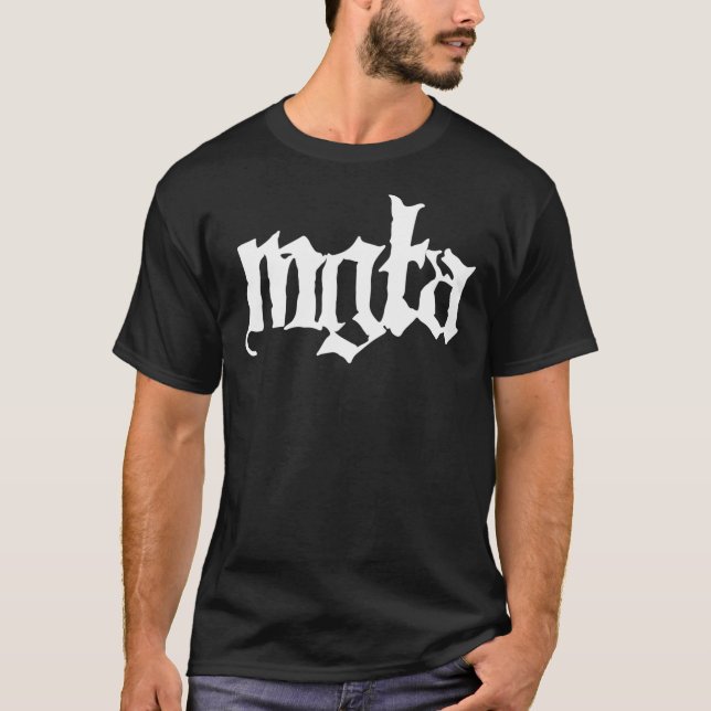 Teesshirts für das Mgla-Band-Logo T-Shirt (Vorderseite)