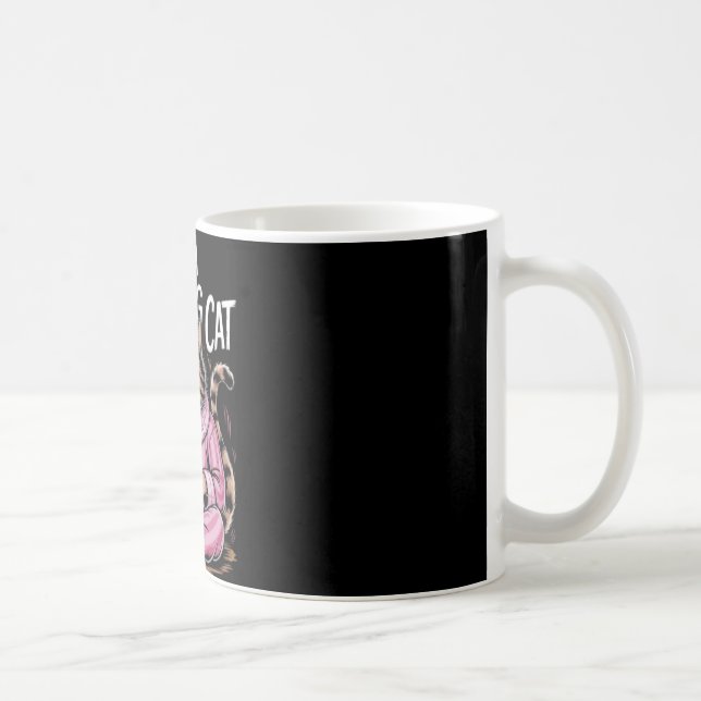 Teetasse mit niedlichem Katzendesign (Rechts)