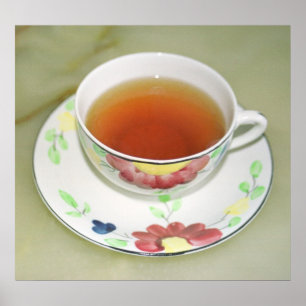 Teetasse Poster