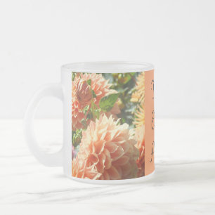 Teetassen Orange Dahlien Blumen Teetasse