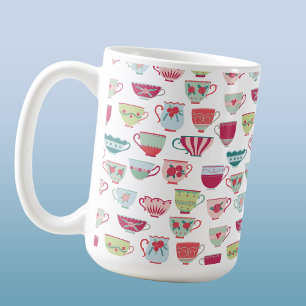 Teetassenmuster Kaffeetasse
